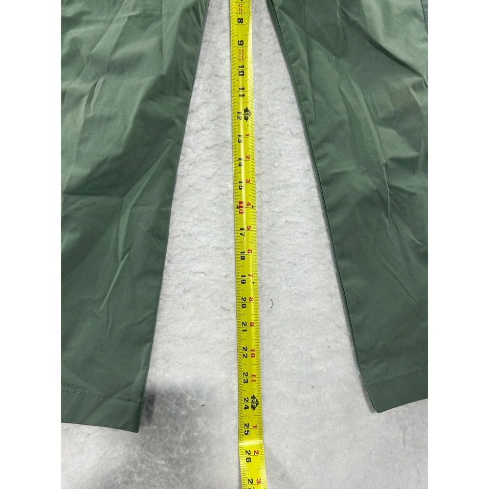 Crewcuts Performance Boys Size 12 Olive Green Elastic Waist Drawstring Pants
